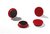 Durable 32mm 4db piros mágnes