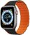 DUX DUCIS pótszíj (egyedi méret, szilikon, 3D minta, mágneses zár) FEKETE / NARANCSSÁRGA - Apple Watch Series 1 42mm,Apple Watch Series 2 42mm,Apple Watch Series 3 42mm,Apple Watch Series 4 44mm,Apple Watch Series 5 44mm,Apple Watch Series 6 44mm,Apple Wa