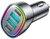 JOYROOM autós töltő 2 USB aljzat / 2 Type-C aljzat (5V / 3A, 70W, PD gyorstöltés támogatás, QC 3.0) FEKETE