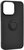 Szilikon telefonvédő (telefontartó gyűrű, mikrofiber plüss belső, beépített fémlemez, kamera védelem) FEKETE - Apple iPhone 15 Plus