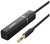 UGREEN bluetooth audió adapter (microUSB aljzat, v5.0, 3.5mm jack, AUX) FEKETE