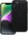 Műanyag telefonvédő (légáteresztő, lyukacsos minta, kamera védelem) FEKETE - Apple iPhone 14 Plus