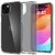 SPIGEN ULTRA HYBRID műanyag telefonvédő (közepesen ütésálló, szilikon légpárnás keret, matt) ÁTLÁTSZÓ - Apple iPhone 15