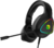 CANYON Shadder GH-6, RGB gaming headset with Microphone, Microphone frequency response: 20HZ~20KHZ, ABS+ PU leather, USB*1*3.5MM jack plug, 2.0M PVC cable, weight: 300g, Black