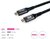 Equip Kábel - 128382 (USB4 Gen2x2, A-A kábel, apa/apa, 4K/60Hz, 20Gbps, PD 100W, 2m)