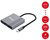 Equip Notebook Dokkoló - 133488 (Bemenet: USB-C, Kimenet: USB-C PD:100W/HDMI/USB)