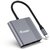 Equip Notebook Dokkoló - 133488 (Bemenet: USB-C, Kimenet: USB-C PD:100W/HDMI/USB)