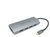 Equip Notebook Dokkoló - 133482 (Bemenet: USB-C, Kimenet: USB-C PD:60W/HDMI/3x USB3.2 Gen1/TF/MicroSD)