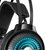 Rampage Fejhallgató - RM-K30 THUNDER PRO (7.1 hangzás, mikrofon, 3,5mm Jack, nagy-párnás, fekete, RGB LED)
