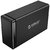 Orico Külső HDD tároló 3.5" - NS200RU3-EU-BK-BP (2 fiók, USB-A 3.0, Max.: 32TB, Raid támogatás, fekete)