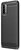 Szilikon telefonvédő (ütésállóság, légpárnás sarok, szálcsiszolt, karbon minta) FEKETE Xiaomi Poco M3