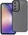 Szilikon telefonvédő (ütésállóság, akril hátlap, kameravédő) FEKETE Samsung Galaxy A54 5G (SM-A546)