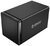 Orico Külső HDD tároló 3.5" - NS400RU3-EU-BK-BP (4 fiók, USB-A 3.0, Max.: 64TB, Raid támogatás, fekete)