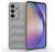 Szilikon telefonvédő (ütésállóság, kameravédő, 3D) VILÁGOSSZÜRKE Samsung Galaxy A55 5G (SM-A556)