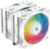 DeepCool CPU Cooler - AG620 WH ARGB (29,4 dB; max, 115,32 m3/h; 4pin PWM, 6 db heatpipe, 12cm, A-RGB LED, fehér)