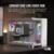 CORSAIR Ház iCUE LINK 2500X RGB Dual Chamber, 2xRX120 RGB Ventilátor, Tápegység nélkül, Edzett Üveg, fehér