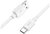 HOCO X96 adatkábel (USB - Type-C, 27W, gyorstöltő, 100cm) FEHÉR