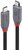 LINDY Kábel USB 4, C - C, 240W, 40Gbps, M/M 0,8m, fekete
