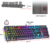 Spirit of Gamer Billentyűzet Mechanikus - XPERT K250 (105 gomb, SOG red, RGB LED,USB, anti-ghosting, fekete, magyar)