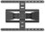 Nedis TVWM5560BK nedis tvwm5560bk 43"- 90" lcd tv / monitor fali tartókonzol, maximum 50 kg, forgatható / dönthető, 2 forgáspont