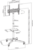 SBOX SBOX FS-224-2 sbox fs-224-2 görgős, álló tv állvány 32-55 / 81-140cm max:35kg
