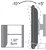 SBOX SBOX PLB-2522T-2 sbox plb-2522t-2 fali konzol,dönthető,23-43 (58-109cm),45kg,vesamax:200x200