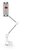 Nedis TDMT111WT nedis tdmt111wt univerzális táblagép állvány 4-12" max távolság 56 cm 360°elforgatás, max súly 1 kg