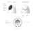 UBiQUiTi UVC-G5-TURRET-ULTRA ubiquiti kamera 2k hd, 30fps, hdr, éjellátó, poe, falra rögzíthető, kültéri, vízálló - uvc-g5-turret-ultra