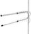 Nedis ANOR4G30ME nedis anor4g30me prémium antenna, 3g / 4g / 5g, beltéri / kültéri, 698 mhz -5000 mhz, 0,3m, 50 ohm, villám védelem