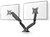 Nedis MMDOSGS110BK nedis mmdosgs110bk gázrugós asztali monitor tartó, dupla, 15-32" | 75x75 / 100x100