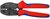 KNIPEX 97 52 36 knipex áttételes saruzó fogó, szigeteletlen csúszósaruhoz preciforce®, 220mm / 0,5 - 6mm2 / awg20-10, 97 52 36