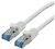 Roline 21.15.2862-100 roline patch kábel s/ftp cat6a lsoh, 2m, fehér
