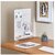 Value 17.99.0098-4 value asztalra szorítható tábla, opcionális tartóelemekkel, clamp mount pegboard, gamer / office / irodai, fehér