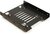 ARGUS 88885232 argus hdd/ssd beépítő keret, 3.5" -ből 2x 2.5", fekete