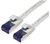Value 21.99.2113-40 value patch kábel ftp cat6a lapos kivitel 3m, szürke