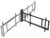 Nedis TVWM5860BK nedis tvwm5860bk lcd tv / monitot motoros fali tartó konzol, 32-75", max. eherbírás 60 kg, faltáv:56mm, távirányító
