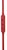 JBL T 305 C RED fülhallgató