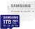 Samsung MB-MD1T0SA/EU samsung memóriakártya, pro plus microsdxc kártya 1tb, class 10, uhs-i, u3, v30, a2, + adapter, r180/w130