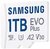 Samsung MB-MC1T0SA/EU samsung memóriakártya, evo plus microsdxc kártya, 1tb, uhs-1, u3, v30, a2, + sd adapter, r160/w