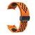 Mybandz 41723 lélegző mágneszáras szilikon óraszíj /narancs-fekete(fekete csat) galaxy watch 5-6-7