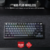 Corsair CH-91D401L-NA corsair vezeték nélküli billentyűzet gaming, k65 plus 75%, mechanikus, mlx red switch, us, fekete