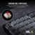 Corsair CH-91D401L-NA corsair vezeték nélküli billentyűzet gaming, k65 plus 75%, mechanikus, mlx red switch, us, fekete