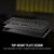 Corsair CH-91D401L-NA corsair vezeték nélküli billentyűzet gaming, k65 plus 75%, mechanikus, mlx red switch, us, fekete