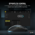 Corsair CH-930D010-EU corsair vezetékes egér gaming, m75 rgb, ultra-könnyű, rgb világítás, 26000dpi, fekete