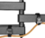 SBOX SBOX PLB-3646-2 sbox fali konzol plb-3646-2, wall mount (37-80", max. 40kg, max.vesa: 600x400 mm)