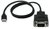 Roline 12.02.1174-5 roline kábel usb-a - rs422/485, konverter, m/m, 1,2m, fekete