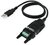 Roline 12.02.1174-5 roline kábel usb-a - rs422/485, konverter, m/m, 1,2m, fekete