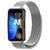 Mybandz 23501 huawei band 8-milánói mágneses fém óraszíj/ezüst