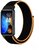 Mybandz 33514 tépőzáras szövet óraszíj/narancs-fekete huawei band 8