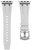 Mybandz 62789 apple watch element-fehér(ezüst) 44/45/46 és 49 mm